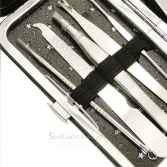 Suknia PU skórzane etui Festiwal Stal nierdzewna 8 sztuk Nail Clippers - Strona 3