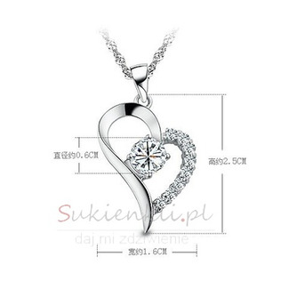 Heart-shaped Hot sprzedaży Plating Women Bright Shine Pendant - Strona 4