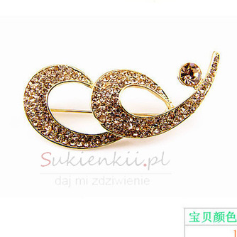 Moda Hot sprzedaży Ozdoba Alloy Drzewo liści Plating Brooch - Strona 1