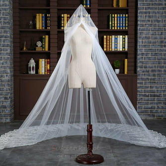 Wedding Veil koronki formalnego kościoła podszyte zimną koronką - Strona 3