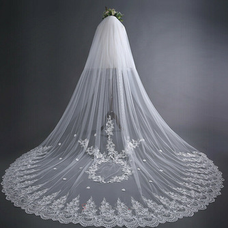 3 meter grote trailing sluier bruiloft accessoires foto studio foto sluier bruid voortreffelijke sluier - Strona 1