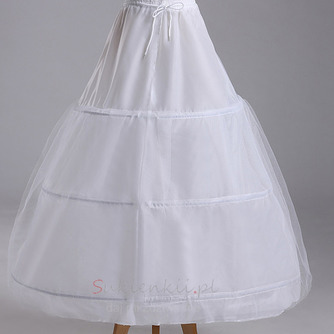 Ślubne Petticoat Trzy obręcze Strong Net Full Dress String Adjustable - Strona 1