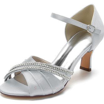 Satynowe buty ślubne motylkowe boczne wydrążone szpilki zielone buty druhny - Strona 3