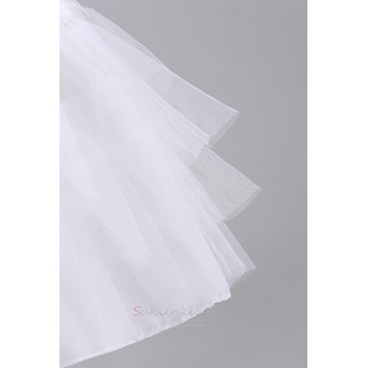 Ślubna Petticoat Balletowa spódnica Krótka Podwójna przędza Elastyczna talia - Strona 3