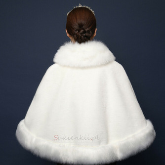 Duży płaszcz ze sztucznego futra zimowy duży rozmiar ciepły szal - Strona 2