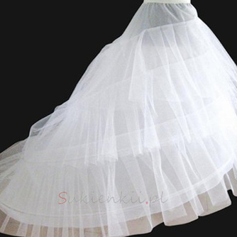 Ślubny Petticoat Elastyczny pas Szerokość Dwie obręcze Flouncing Suknia ślubna - Strona 2