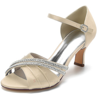 Satynowe buty ślubne motylkowe boczne wydrążone szpilki zielone buty druhny - Strona 4