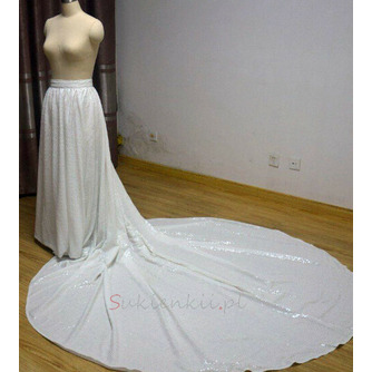 Spódnica z cekinami odpinana spódnica tren sukienka panna młoda odpinana spódnica spódnica ślubna akcesoria ślubne rozmiar niestandardowy - Strona 1