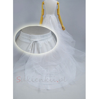 Ślubny Petticoat Elastyczny pas Szerokość Dwie obręcze Flouncing Suknia ślubna - Strona 3