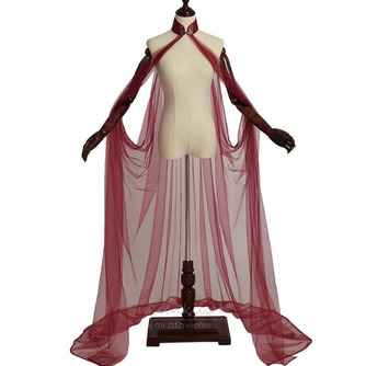 Bajkowy kostium elfa, tiulowy szal, ślubny płaszcz, średniowieczny kostium - Strona 12