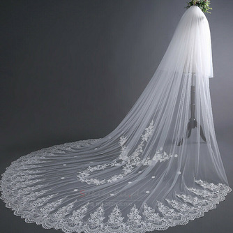3 meter grote trailing sluier bruiloft accessoires foto studio foto sluier bruid voortreffelijke sluier - Strona 2