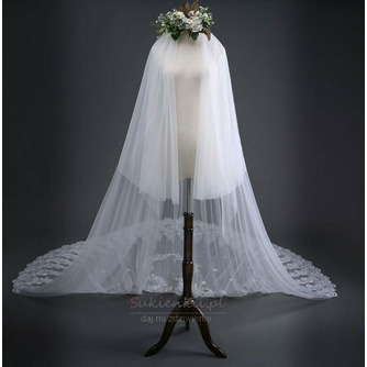 3 meter grote trailing sluier bruiloft accessoires foto studio foto sluier bruid voortreffelijke sluier - Strona 3
