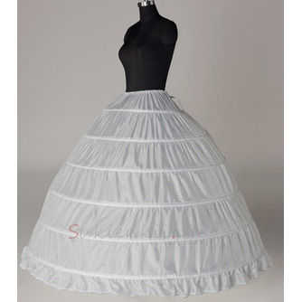 Ślubne Petticoat Sześć obręczy Expand String Width Full dress Adjustable - Strona 1