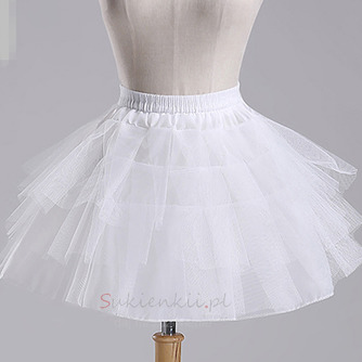 Ślubna Petticoat Balletowa spódnica Krótka Podwójna przędza Elastyczna talia - Strona 1