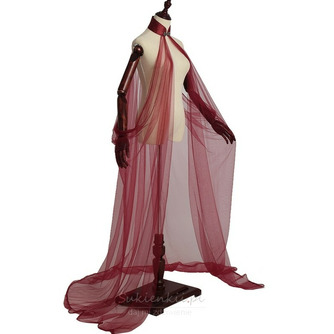 Bajkowy kostium elfa, tiulowy szal, ślubny płaszcz, średniowieczny kostium - Strona 14