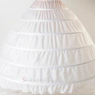 Ślubne Petticoat Sześć obręczy Expand String Width Full dress Adjustable - Strona 3