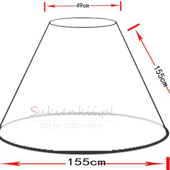 Ślubne Petticoat Dwa paczki Strong Net Suknia ślubna Long Six obręcze - Strona 4