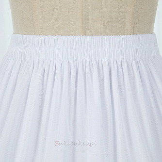 Biała koronkowa tiulowa suknia balowa długa halka, lolita cosplay halki krynoliny, baletowa spódniczka tutu, dziewczęce halki, halka lolita 60CM - Strona 4