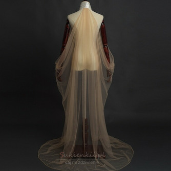 Bajkowy kostium elfa, tiulowy szal, ślubny płaszcz, średniowieczny kostium - Strona 2