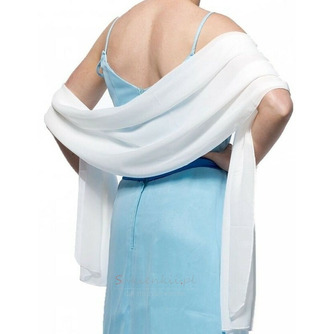 Suknia wieczorowa szal szyfonowy szal z ochroną przeciwsłoneczną długi szal 200CM - Strona 3