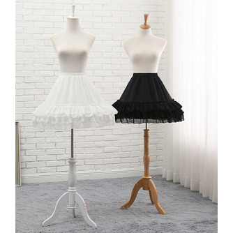 Czarno-biała halka z tiulu Lolita, halka Cosplay, puszysta tiulowa spódnica, puszysta halka, spódnica baletowa tutu. 45 CM - Strona 1