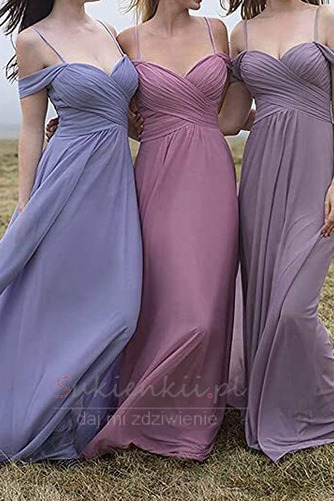 Sprzedaż Linia A Chybienia Rosy ramię Sznurowane Sukienka wieczorowe - Strona 17