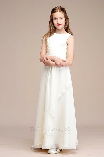 Trójkąt fałdowy Długość kostki Średni Szyfon Dzieci sukienka - Strona 3