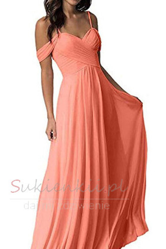 Sprzedaż Linia A Chybienia Rosy ramię Sznurowane Sukienka wieczorowe - Strona 18