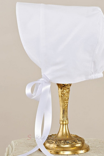 Księżniczka Krótki rękaw Wysoki szyi Wysokie pokryte Sukienka do chrztu - Strona 5
