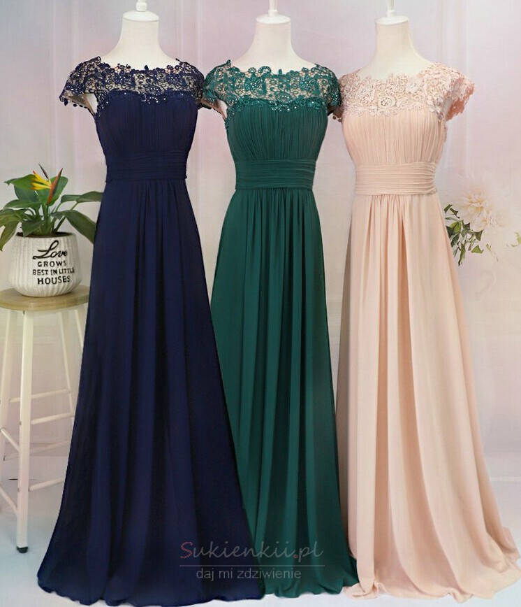 Koronki nakładki Na suwak Krótki rękaw Skromny Spódnica wieczorowe Koronki nakładki Na suwak Krótki rękaw Skromny Spódnica wieczorowe